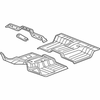 OEM Ram 1500 Floor Pan - 55372509AB