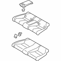 OEM 2021 Infiniti Q60 Cushion Assy-Rear Seat - 88300-5CA0A