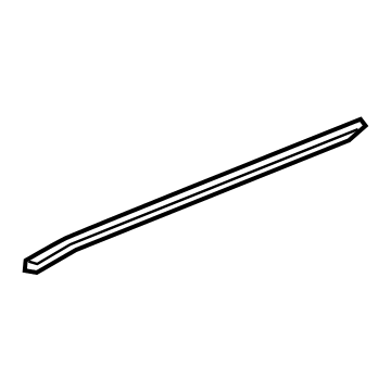 OEM 2022 Chevrolet Silverado 2500 HD Lower Weatherstrip - 84050219
