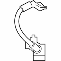 OEM BMW Z4 BATTERY CABLE MINUS DUAL STO - 61-12-8-796-322