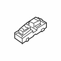 OEM Hyundai Elantra Switch Assembly-Power Window Sub, RH - 93575-F2400-4X