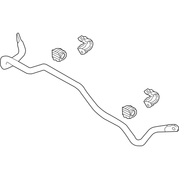 OEM 2022 Hyundai Santa Cruz BAR ASSY-RR STABILIZER - 55510-K5000
