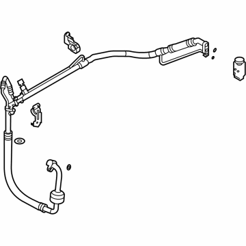 OEM 2022 Hyundai Elantra Tube Assembly-Suction & Liquid - 97775-AA250