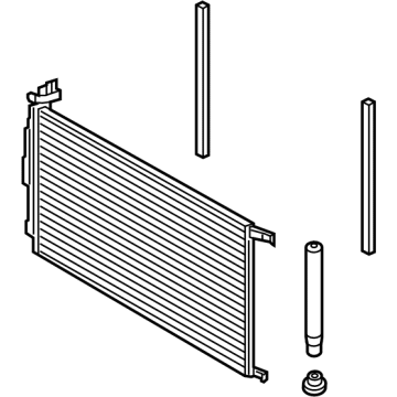 OEM 2022 Hyundai Elantra Condenser Assembly-Cooler - 97606-AA000