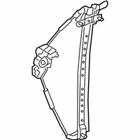 OEM 2020 Lexus LS500h Regulator Sub-Assembly - 69803-50060