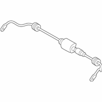 OEM 2013 BMW 740Li Active Stabilizer Bar - 37-12-6-775-187