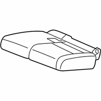 OEM 2017 Honda Odyssey Pad, L. RR. Cushion - 82532-TK8-A01
