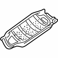 OEM 2002 Nissan Quest Lower Shelter - 20853-7B520