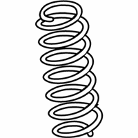 OEM 2003 Toyota 4Runner Coil Spring - 48131-35521