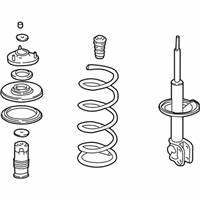 OEM Honda Pilot Shock Absorber Assembly, Left Front - 51602-S9V-A06