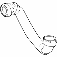 OEM 2017 BMW M4 Lower Water Coolant Hose - 11-53-7-848-502