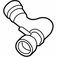 OEM BMW X4 Coolant Hose - 17-12-7-646-150