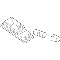 OEM BMW Registration Plate Lamp - 63-26-7-165-735