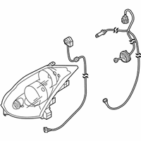 OEM Infiniti G35 Headlamp Housing Assembly, Right - 26025-AM801
