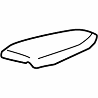 OEM 2005 Honda Accord Armrest Assembly, Right Rear Door (Ivory) (Leather) - 83702-SDA-A31ZC