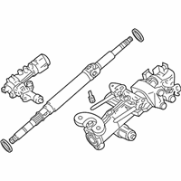 OEM 2008 Lexus RX400h Column Assy, Steering - 45250-48100