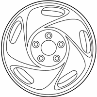 OEM 1999 Nissan Quest Aluminum Wheel - 40300-7B221