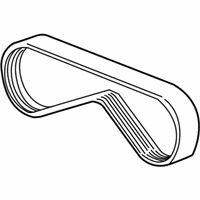 OEM 2003 BMW X5 Ribbed V-Belt - 11-28-7-636-374