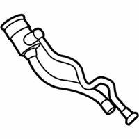 OEM 2018 BMW 740e xDrive Filler Pipe - 16-11-7-356-602