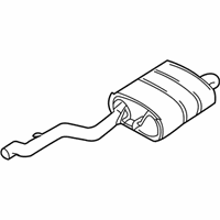 OEM BMW 530i Rear Muffler - 18-10-7-504-980