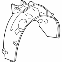 OEM 2020 Acura TLX Fender L, Rear Inner - 74590-TZ3-A10