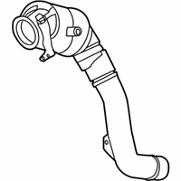 OEM 2017 BMW 650i xDrive Gran Coupe Catalytic Converter - 18-32-7-645-441