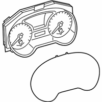 OEM 2019 Infiniti QX60 Instrument Combination Meter Assembly - 24810-9NP0A