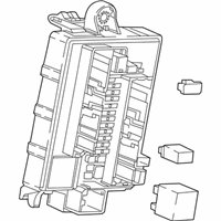 OEM Cadillac XT6 Fuse & Relay Box - 84590860