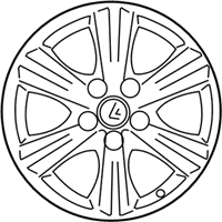 OEM 2008 Lexus IS350 Wheel, Disc - 42611-53140