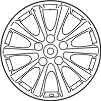 OEM 2012 Lexus IS250 Wheel, Disc - 42611-53343