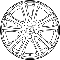 OEM 2007 Lexus IS350 Wheel, Disc - 42611-53260