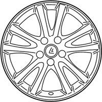 OEM 2008 Lexus IS350 Wheel, Disc - 4261A-53080