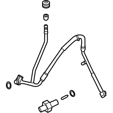 OEM 2020 Ford F-350 Super Duty Hose & Tube Assembly - LC3Z-19972-C