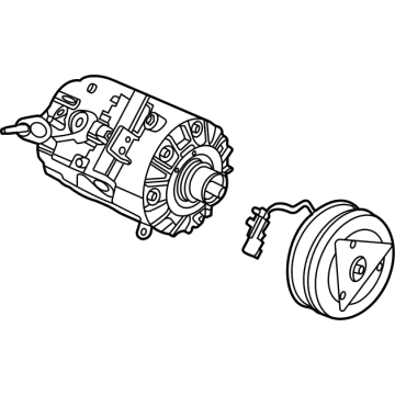 OEM 2022 Ford F-250 Super Duty Compressor Assembly - LC3Z-19703-B
