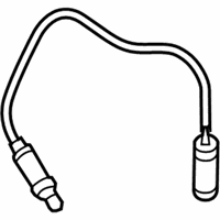 OEM 2009 BMW M6 Oxygen Sensor - 11-78-7-836-451