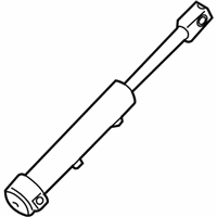 OEM 2010 BMW M6 Hydraulic Cylinder For Convertible Top - 54-34-7-019-807