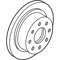 OEM 2000 Kia Spectra Disc-Rear Brake - 0K2AA26251B