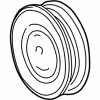 OEM 2001 Lincoln LS Serpentine Idler Pulley - 4W4Z-6C348-AA