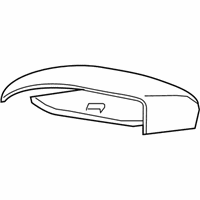 OEM 2020 Hyundai Elantra Rear View Mirror Scalp, Right, Exterior - 87626-F3000