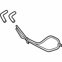 OEM 2001 Nissan Altima Hose-Return, Power Steering - 49725-1Z200