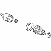 OEM 2005 Honda Accord Boot Set, Inboard - 44017-S87-C51