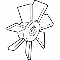 OEM 1998 Acura NSX Fan, Cooling - 19813-PR7-A02