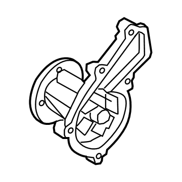 OEM 2021 Hyundai Elantra Pump Assembly-Coolant - 25100-2J000