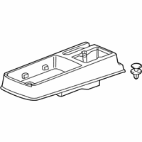 OEM 2009 Honda Element Console Assy., Center *NH167L* (GRAPHITE BLACK) - 83400-SCV-A51ZA