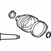 OEM Lexus CT200h Boot Kit, Front Drive Shaft - 04437-47033