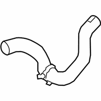 OEM 2020 Toyota RAV4 Upper Hose - 16572-F0090