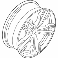 OEM BMW X4 DISC WHEEL LIGHT ALLOY JET B - 36-11-8-060-042