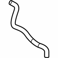 OEM Honda Pilot HOSE B, RESERVE TANK - 19104-RLV-A01