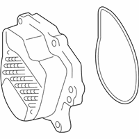 OEM 2017 Lexus ES300h Engine Water Pump Assembly - 161A0-39025