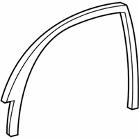 OEM 2004 Mercury Marauder Window Molding - 1W7Z-5420890-AAA